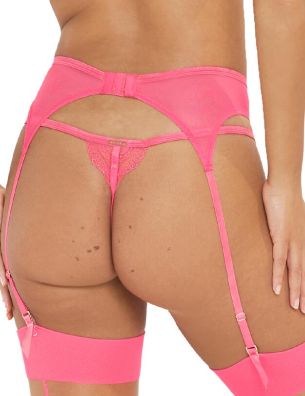 Bluebella Marseille Suspender Belt Fandango Pink