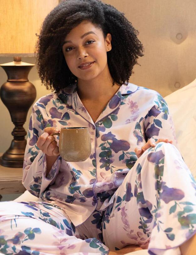 Cyberjammies Camila Pyjama Pants Floral Print 