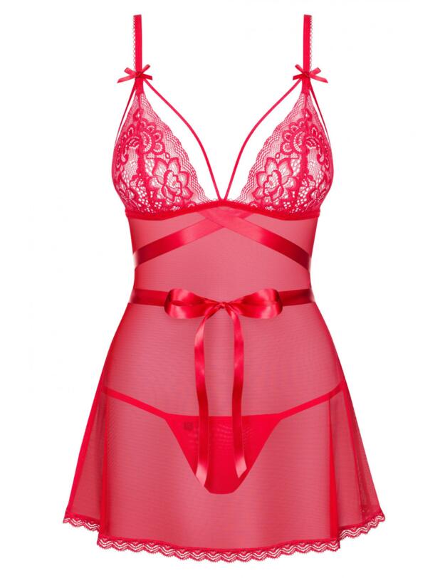 Obsessive Lovlea Babydoll Red