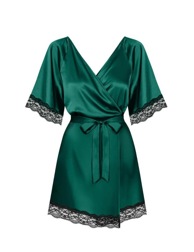 Obsessive Sensuelia Robe Green