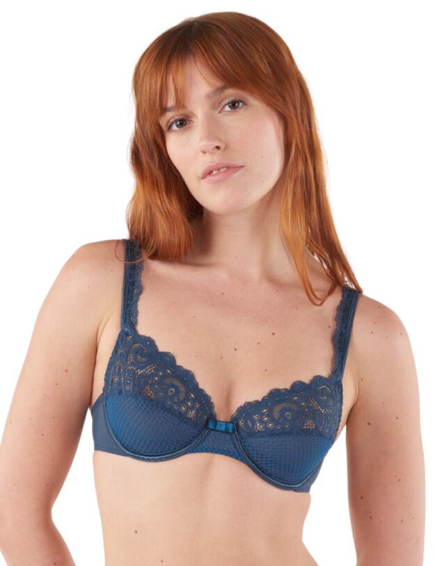 Maison Lejaby Gaby Full Cup Bra Nuit Bleue