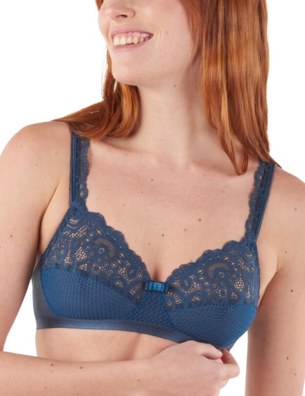 Maison Lejaby Gaby Non-Wired Bra Nuit Bleue