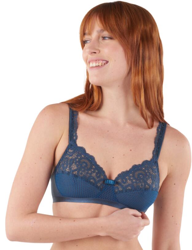 Maison Lejaby Gaby Non-Wired Bra Nuit Bleue