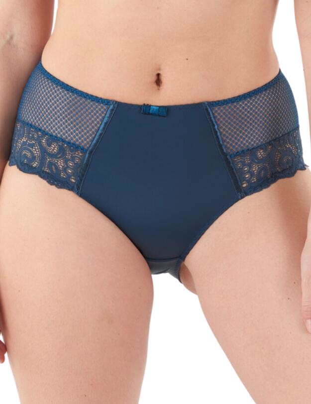  Maison Lejaby Gaby High Waisted Brief Nuit Bleue