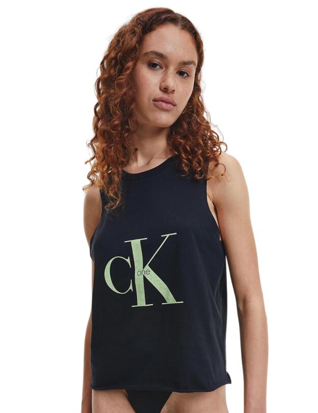 Calvin Klein CK One Cotton Pyjama Top Black