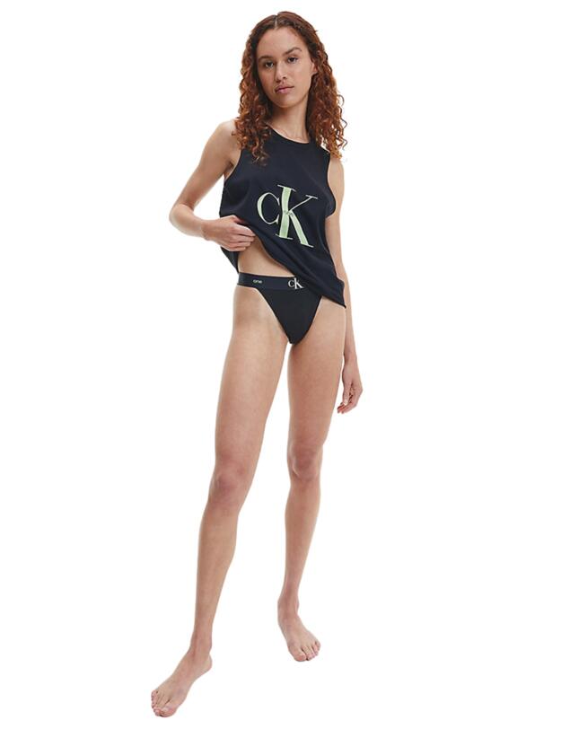 Calvin Klein CK One Cotton Pyjama Top Black