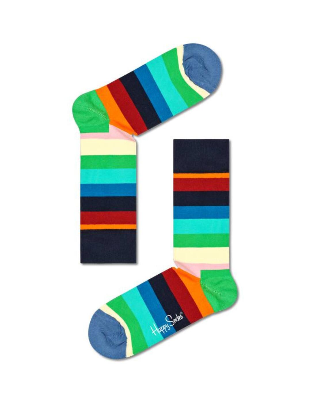  Happy Socks Three Pack Classic Socks Multiple Colours