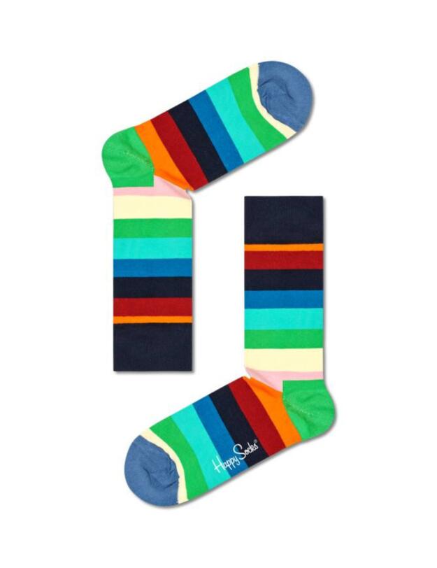  Happy Socks Three Pack Classic Socks Multiple Colours