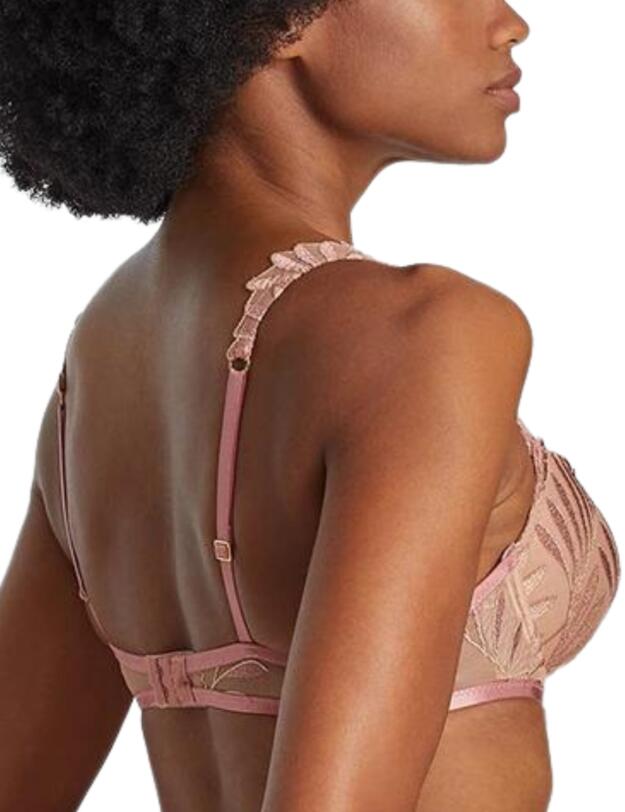 Aubade Sensory Illusion Plunge Bra Silk Rose
