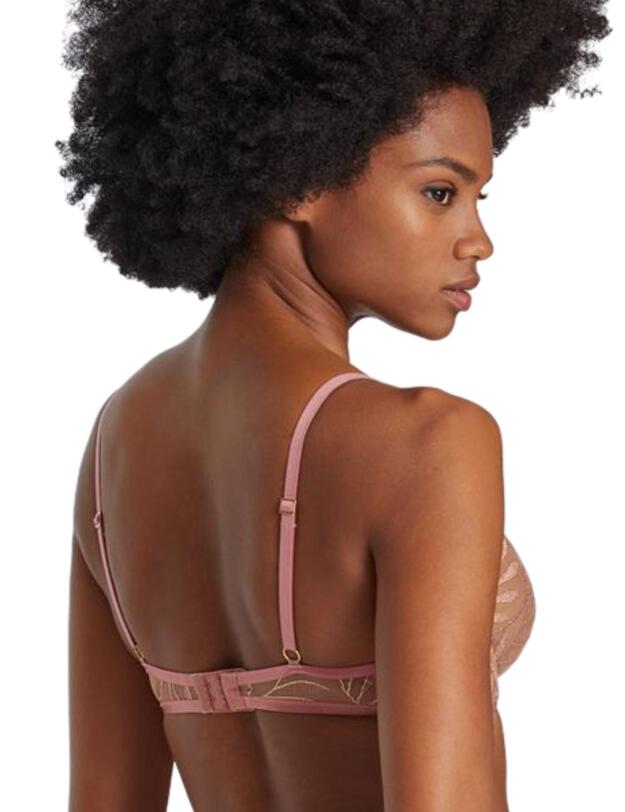 Aubade Sensory Illusion Triangle Bra Silk Rose