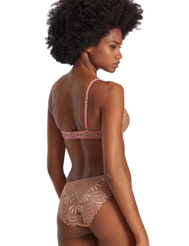 Aubade Sensory Illusion Triangle Bra Silk Rose