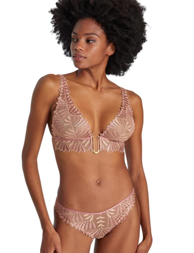  Aubade Sensory Illusion Italian Brief Silk Rose