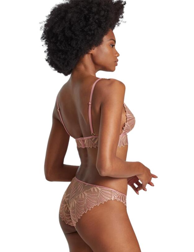  Aubade Sensory Illusion Italian Brief Silk Rose