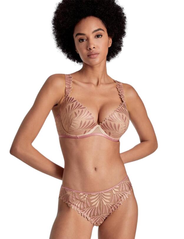 Aubade Sensory Illusion St Tropez Brief Silk Rose