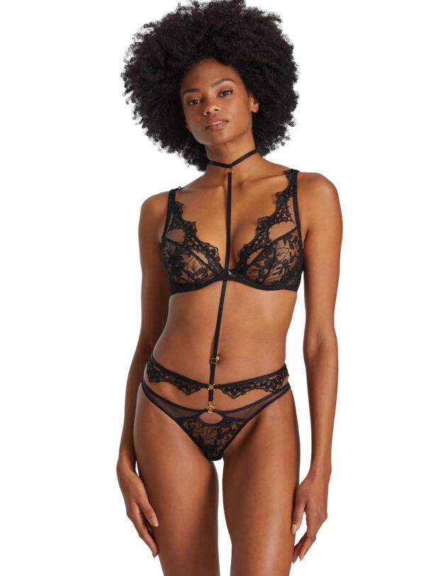 Aubade After Midnight Ultra Plunging Triangle Bra Attraction