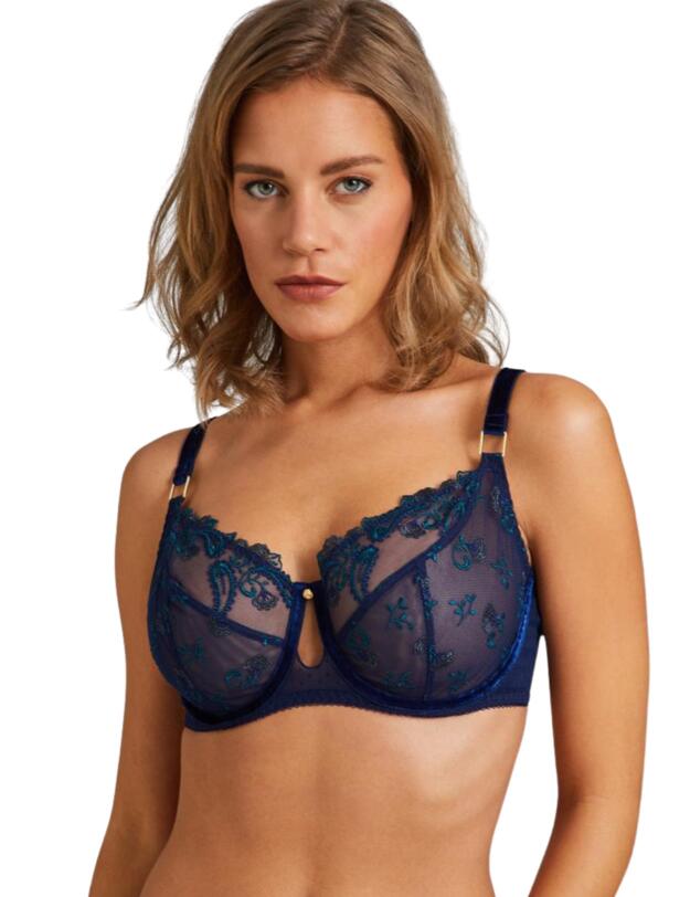 Aubade Velvet Memories Full Cup Bra Twilight 