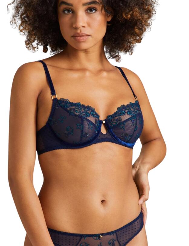 Aubade Velvet Memories Full Cup Bra Twilight 