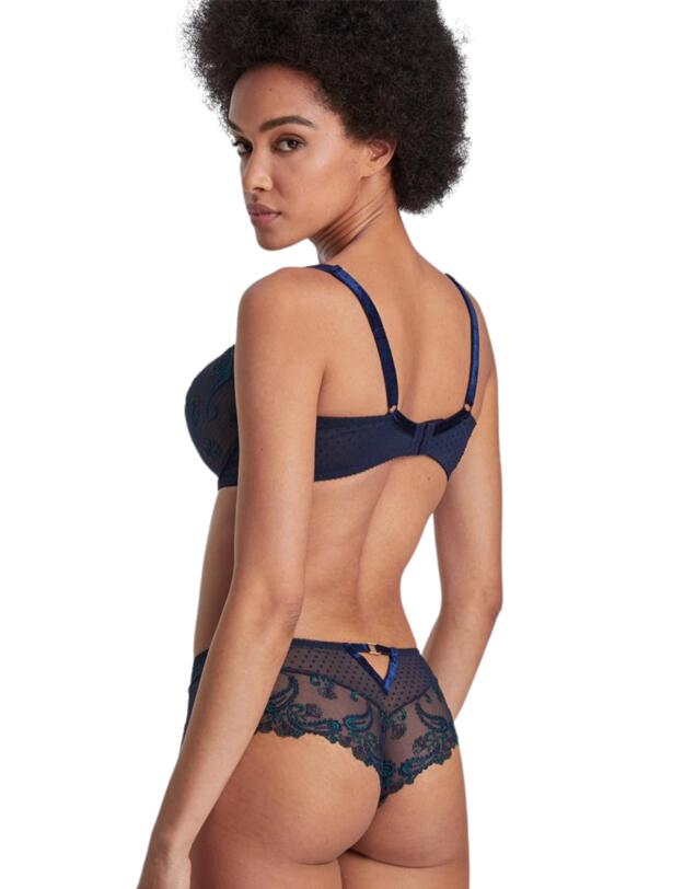 Aubade Velvet Memories Half Cup Bra Twilight 