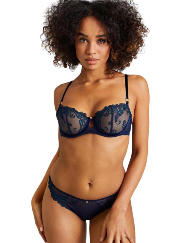 Aubade Velvet Memories Tanga Brief Twilight 