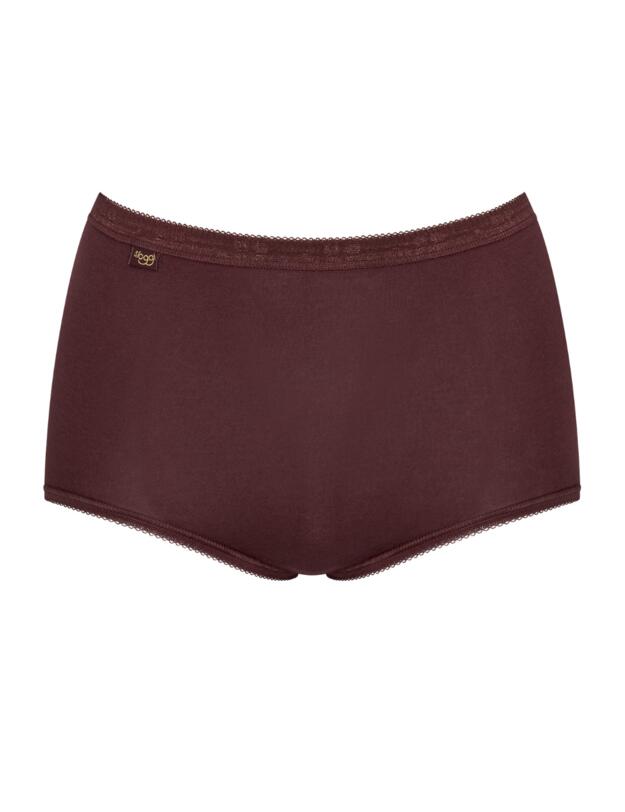 Sloggi Basic Maxi Briefs Three Pack Pink/Grey/Brown