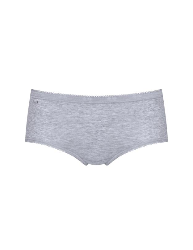 Sloggi Basic Midi Briefs Three Pack Blue Dark Combination 