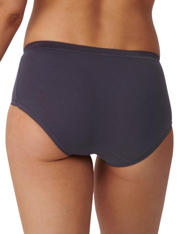 Sloggi Basic Midi Briefs Three Pack Blue Dark Combination 