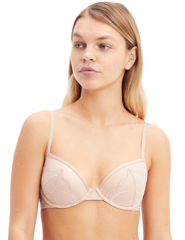 Calvin Klein CK Black Graphic Demi Bra - Cedar