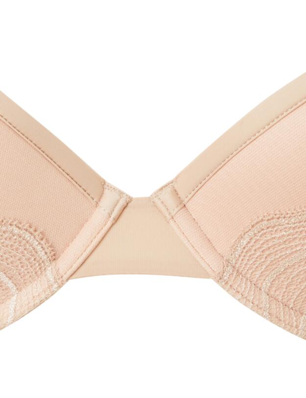 Calvin Klein CK Black Graphic Demi Bra - Cedar