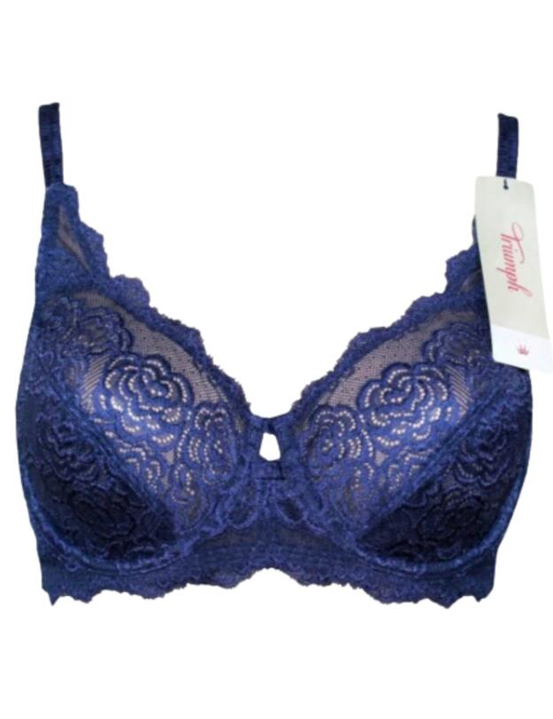  Triumph Muse Full Cup Bra Blue Storm 