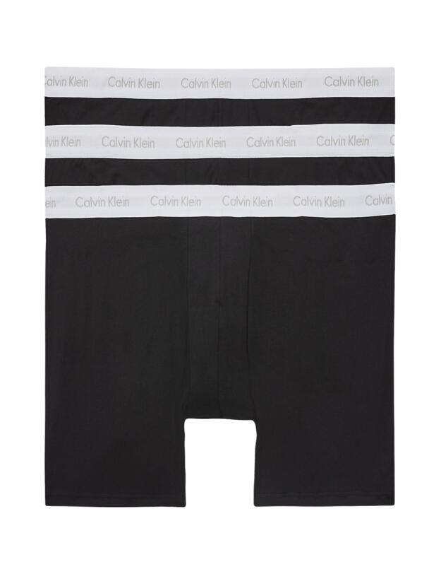 Calvin Klein Cotton Stretch Boxer Briefs 3 Pack Black 