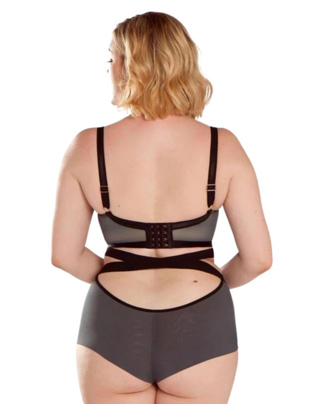  Scantilly by Curvy Kate Captivate High Waist Brief Slate