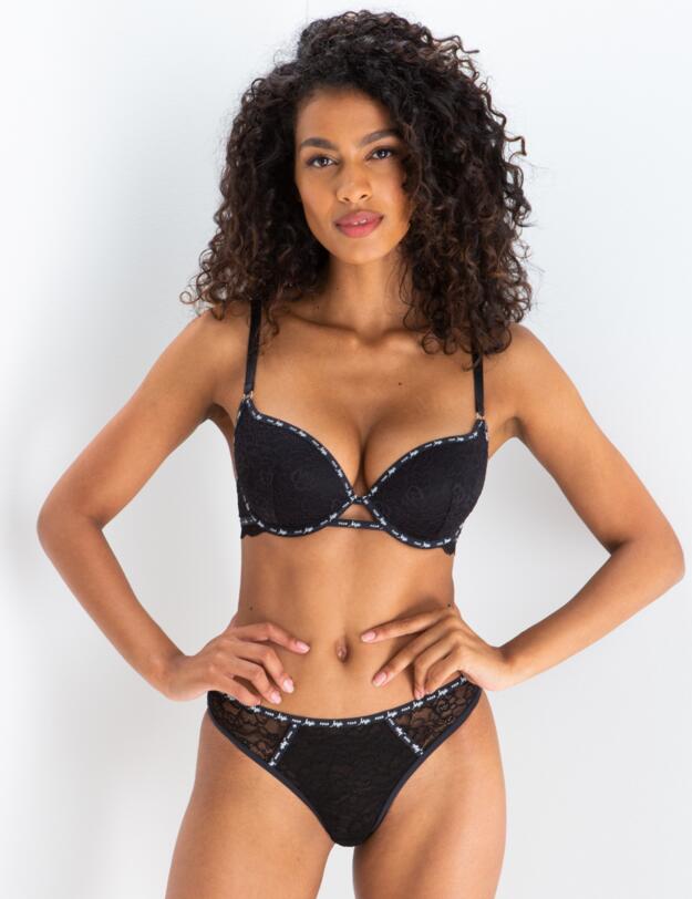 Pour Moi Vibe Padded Bra Black 