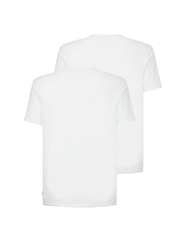 Calvin Klein Modern Cotton V Neck T-Shirts 2 Pack White