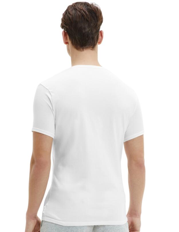Calvin Klein Modern Cotton V Neck T-Shirts 2 Pack White