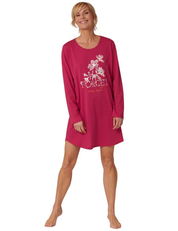  Triumph Lounge-Me Night Dress Raspberry Wine 