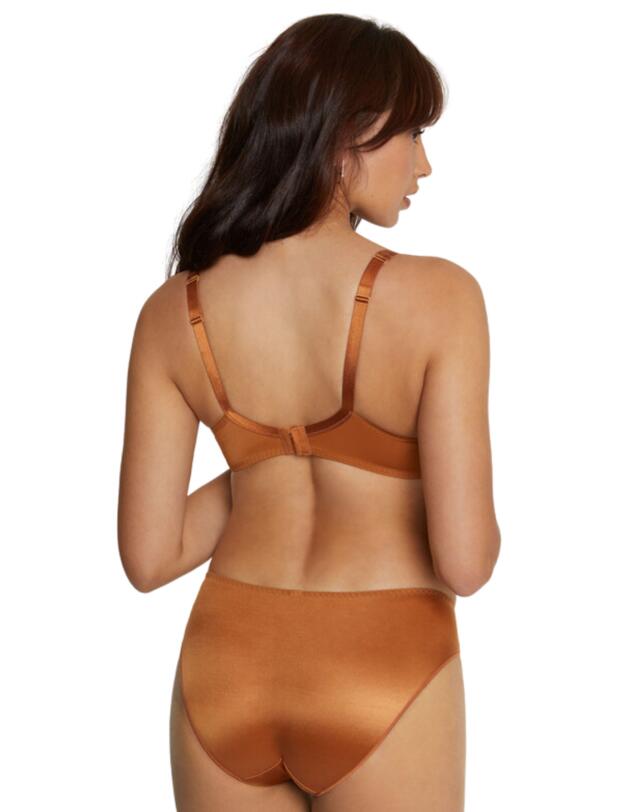 Maison Lejaby Flora Balconette Bra Sienne