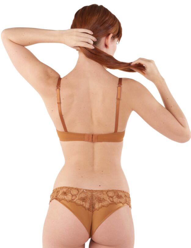 Maison Lejaby Flora Tanga Brief Sienne
