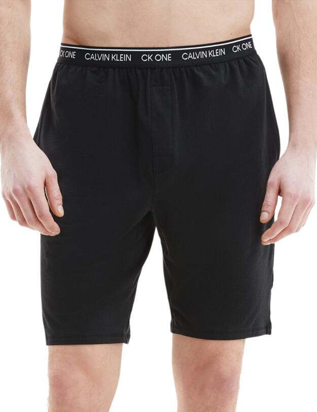 Calvin Klein Mens CK One Sleep Shorts Black
