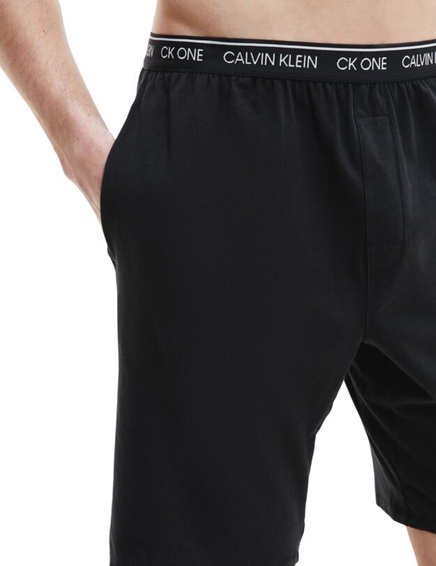 Calvin Klein Mens CK One Sleep Shorts Black