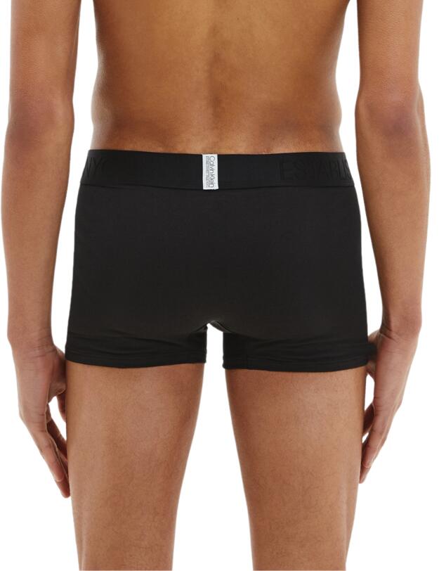 Calvin Klein Mens Evolution Cotton Trunks Black
