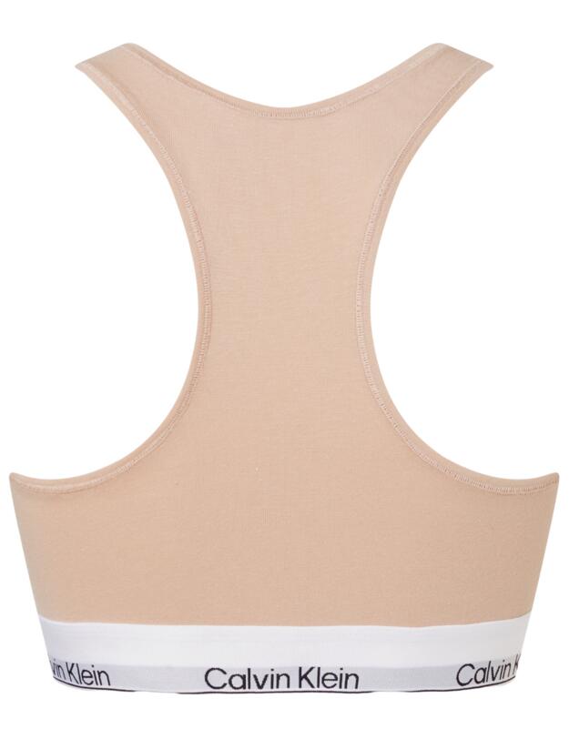 Calvin Klein Modern Cotton Natural Unlined Bralette Cedar