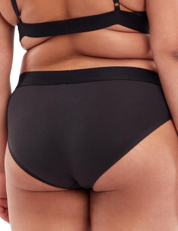 Calvin Klein Embossed Icon Cotton Bikini Brief Black
