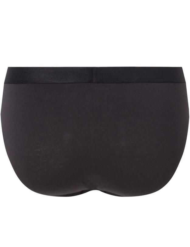Calvin Klein Embossed Icon Cotton Bikini Brief Black