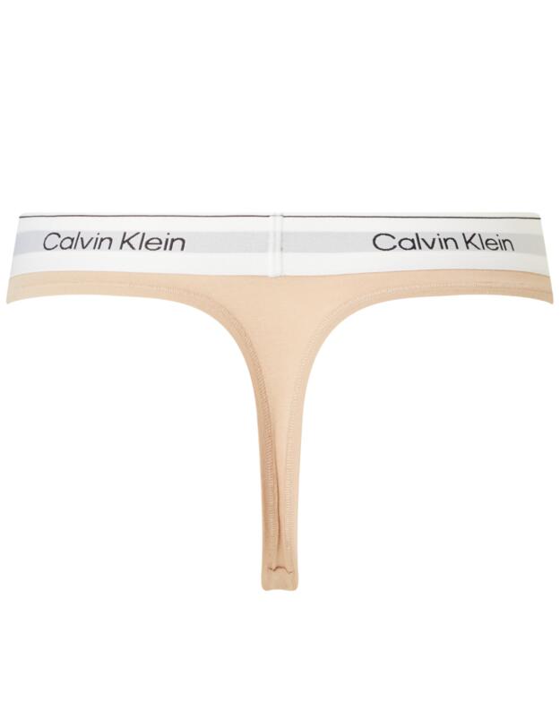 Calvin Klein Modern Cotton Natural Thong Cedar