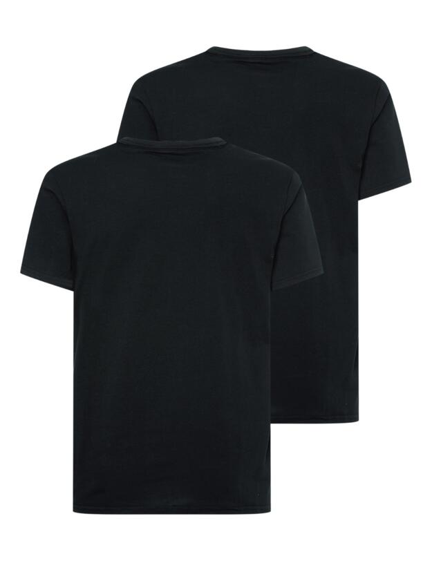 Calvin Klein Mens CK One Crew Neck T-Shirts 2 Pack Black