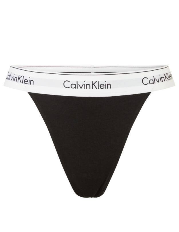 Calvin Klein Modern Cotton String Thong Black