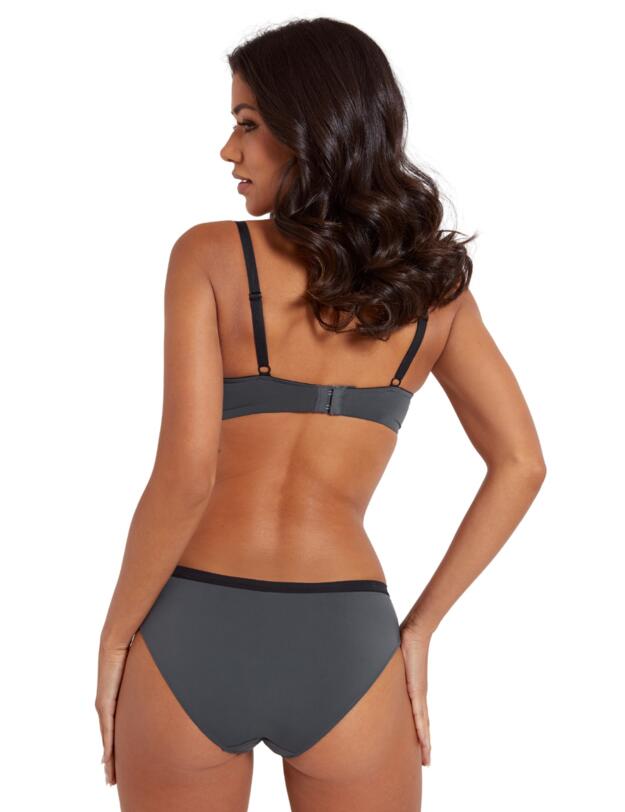 Pour Moi Romance Brief Slate/Black
