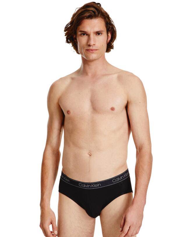 Calvin Klein Mens Essential Contour Pouch Briefs Black