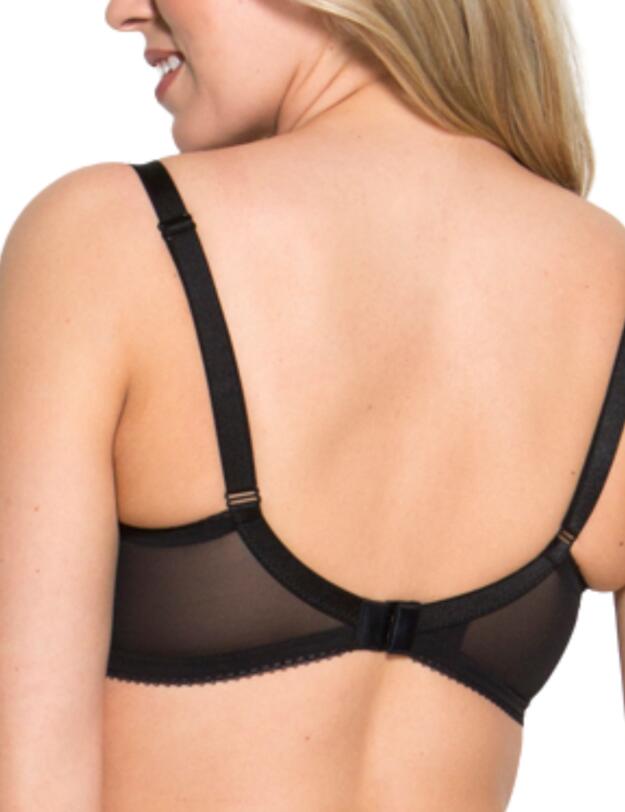 Gossard Swirl Balcony Bra Black