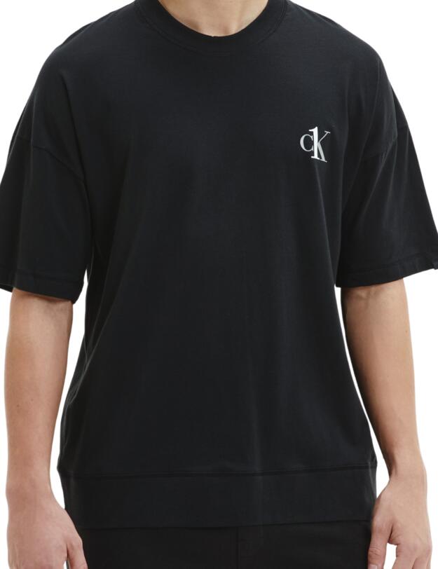 Calvin Klein Mens CK One Crew Neck T-Shirt Black